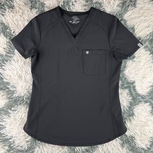 Cherokee Infinity Women’s Scrub Top Size Small Black